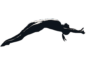 nuoto siluette